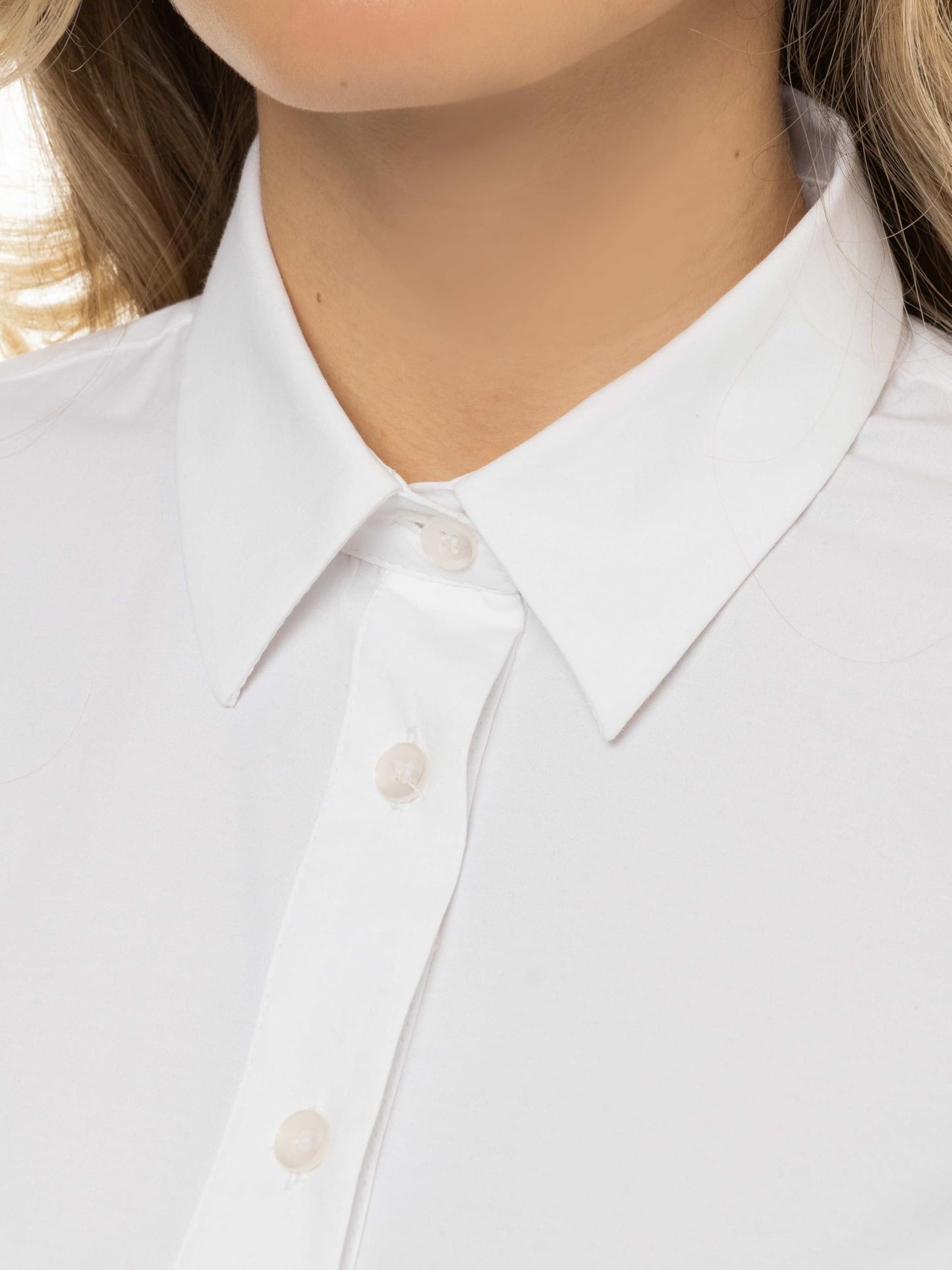 Arber Women’s Stretch Cotton-Blend Button Down Dress Shirt – Wrinkle-Resistant Long-Sleeve Collared Blouse for Work & Casual
