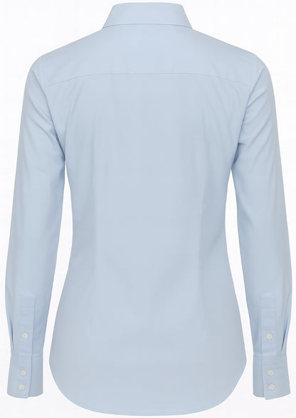 Arber Women’s Stretch Cotton-Blend Button Down Dress Shirt – Wrinkle-Resistant Long-Sleeve Collared Blouse for Work & Casual